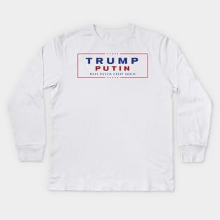 Trump/Putin Kids Long Sleeve T-Shirt